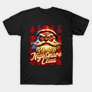 Nightmare Claus Santa Claus Pagan T-Shirt